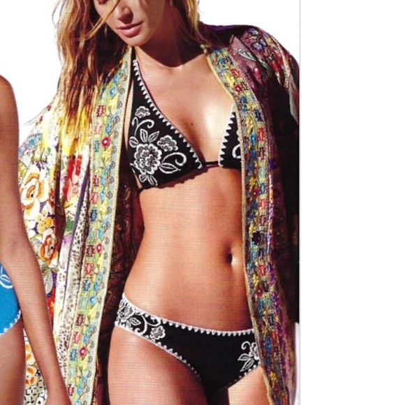 NWT Johnny Was Margaux Bikini Set – Size Small Luxe Boho Swimwear - Picture 3 of 11